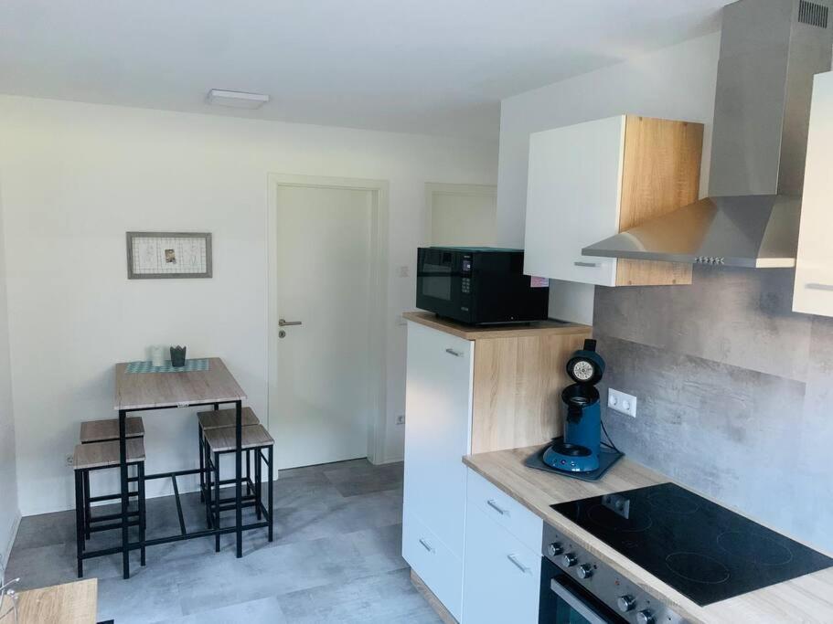 Moderne, Helle Ferienwohnung In Au Am Rhein Dış mekan fotoğraf